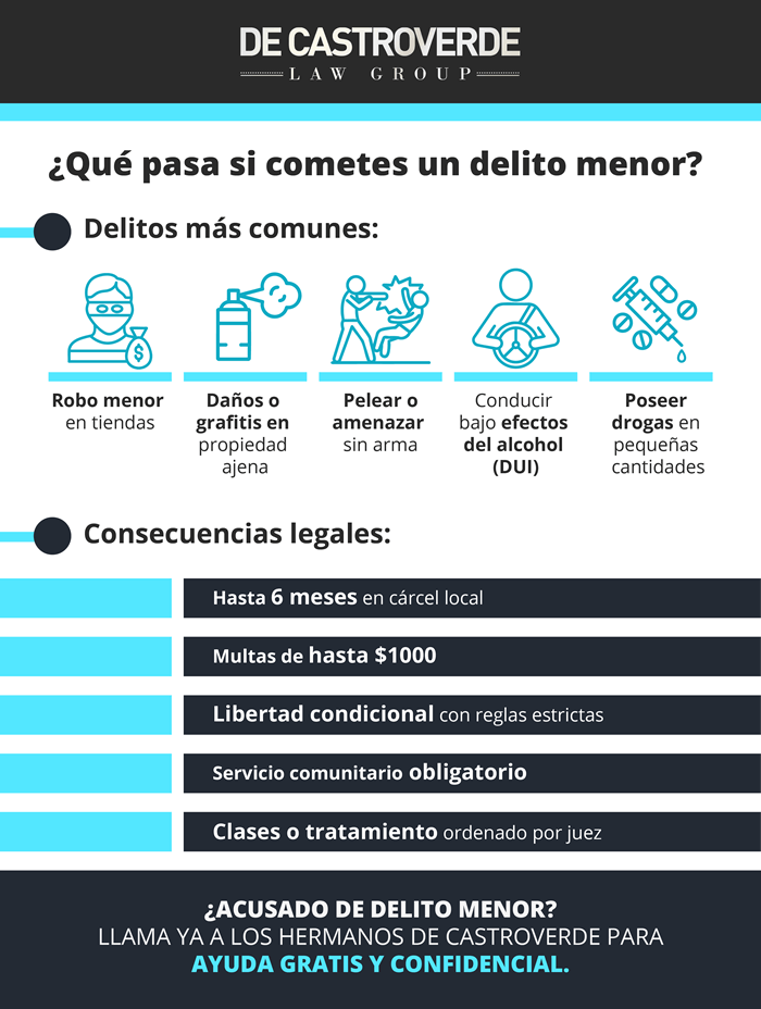 Delitos menores en Estados Unidos: experto te los explica